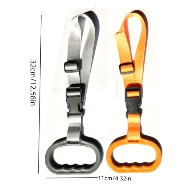 1pc Car Assistive Devices Disabled Door Handle Adjustable Standing Aid Car Grab Handle Elderly Car Assist Tool Bed Assist Strap Seniors