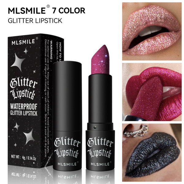 MLSMILE—— Non-Fading Lipstick European and American Matte Shiny Lipstick Christmas Vampire Lipstick