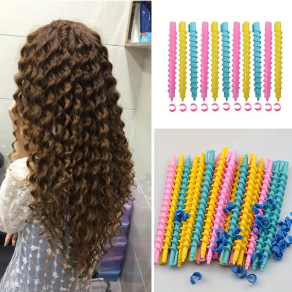 20pcs Hair Curler Set Spiral Hair Perm