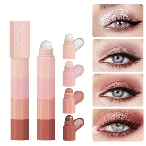 4-in-1 4-color Eyeshadow Pen Pearl Eyeshadow Stick