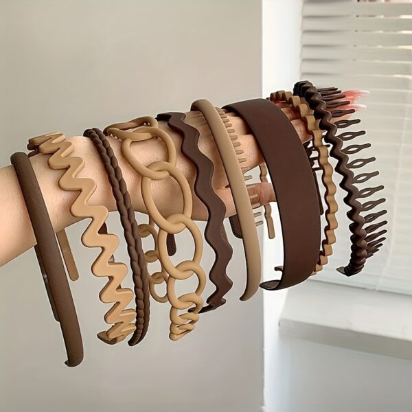 Simple Frosted Hair Hoop, Men's Wash Face