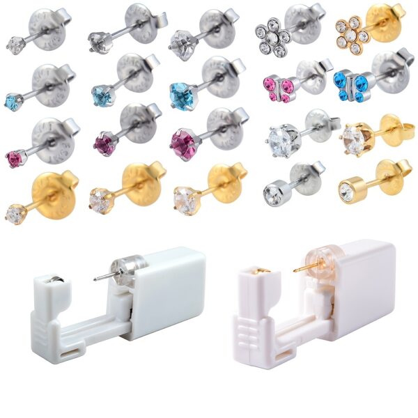 1PC Disposable Sterile Ear Piercing Unit Cartilage