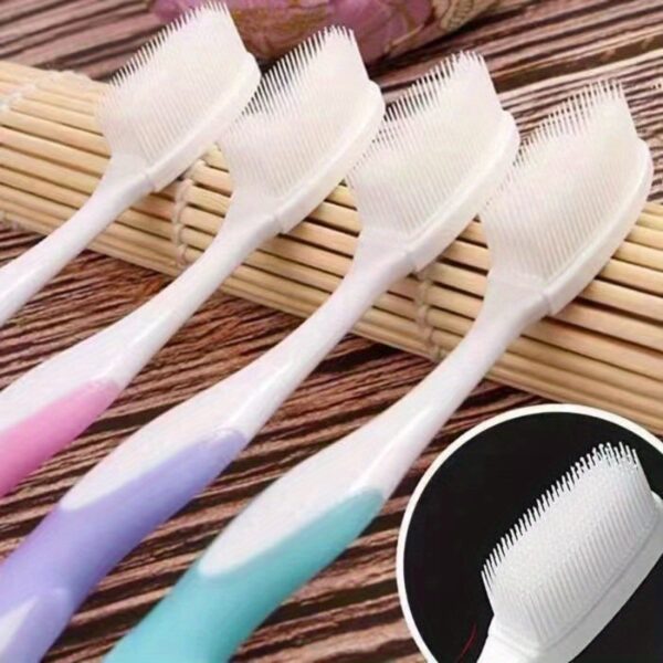 2pcs Soft Nano Manual Toothbrushes With Soft