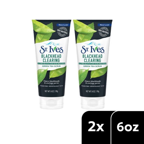 St. Ives Face Scrub Blackhead Clearing Green