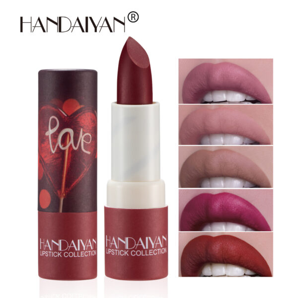 Handaiyan 8-color retro lipstick soft mist moisturizing