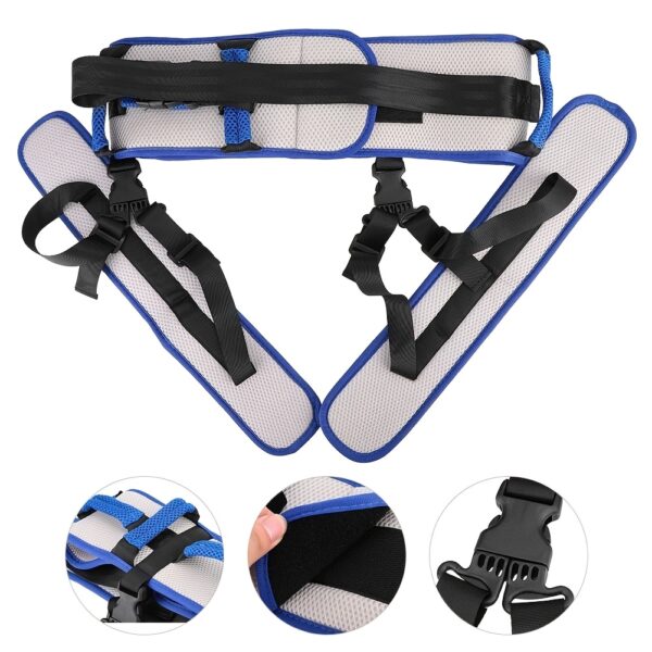 Rehabilitation assistance belt, walking belt, lifting and