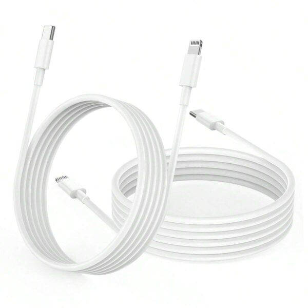 200cm/6.6ft Pd Fast Charging Cable Compatible With Iphone 14 Pro Max/14 Pro/14 Plus/14/13/12/11/Xs Max/Xr/X/Ipad/Airpods Fast Charger, For All Series