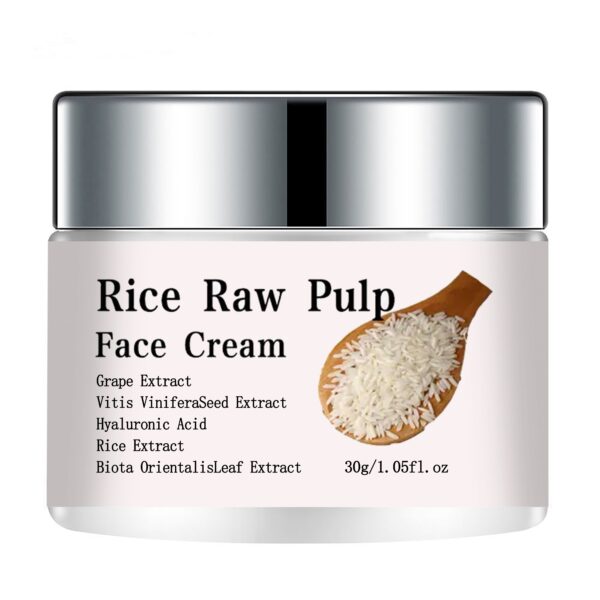 Rice Mud Cream with Hyaluronic Acid and