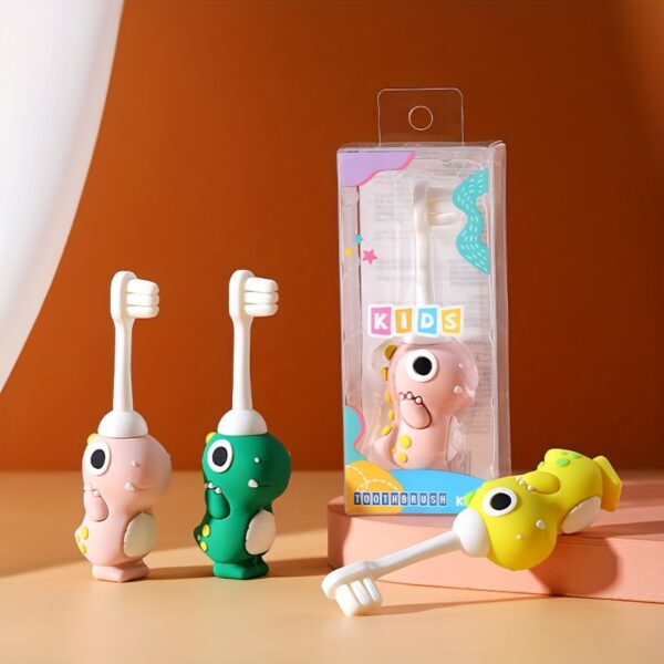 Soft Bristle Cartoon Toothbrush, Gentle And Easy