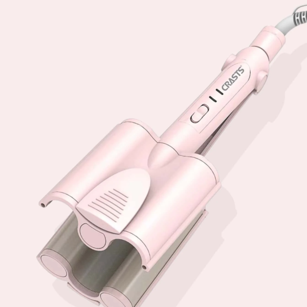 26 MM Pink Hair Egg Roll Stick, Modern Plastic Big Curling Hair Curler For Hairdressing