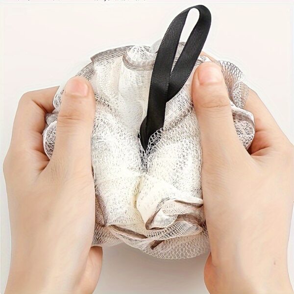 Small Mini Bath Ball, Exfoliating Bath Ball Suitable for Both Men and Women - Super Soft Sponge Bath Ball, Rich Foam, Gentle Exfoliation