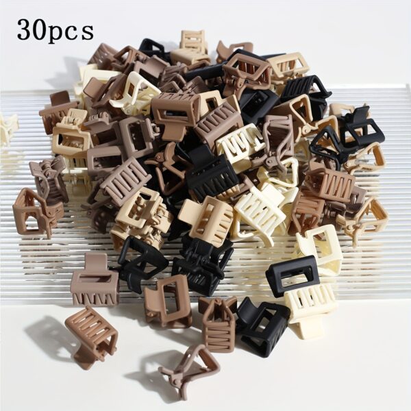 30pcs Mini Hair Claw Clips Set -