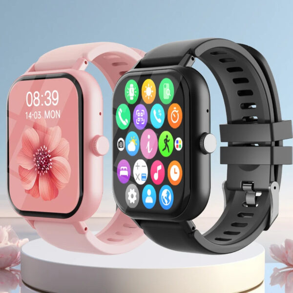 1.99"  Call Smart Watch Men Women Full Touch Screen Sports Fitness Pedometer Smartwatch for Android iPhone