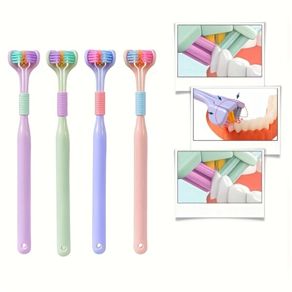 1pc Super Soft 3D PBT Toothbrush -