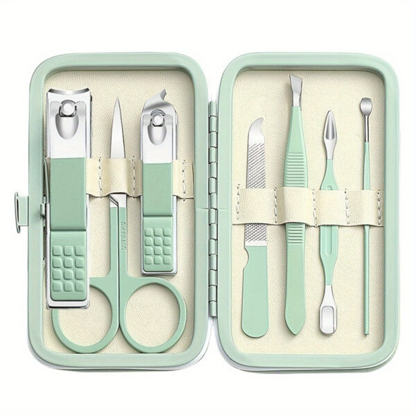 8-in-1 Stainless Steel Manicure & Pedicure Set