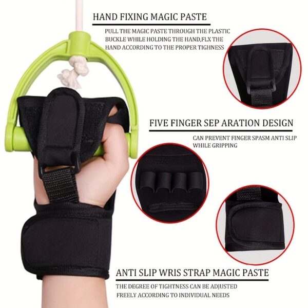 2Pcs Adjustable Finger Splint Brace with Buckle