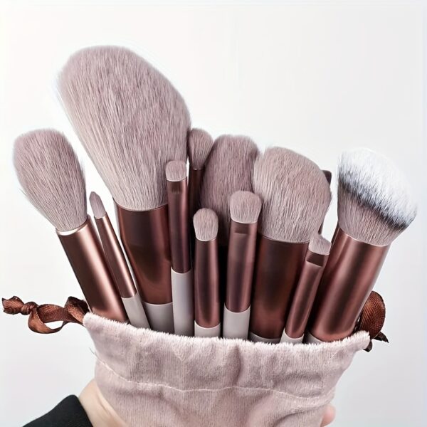 Full Set of Makeup Brushes, SoftBristles, Premium