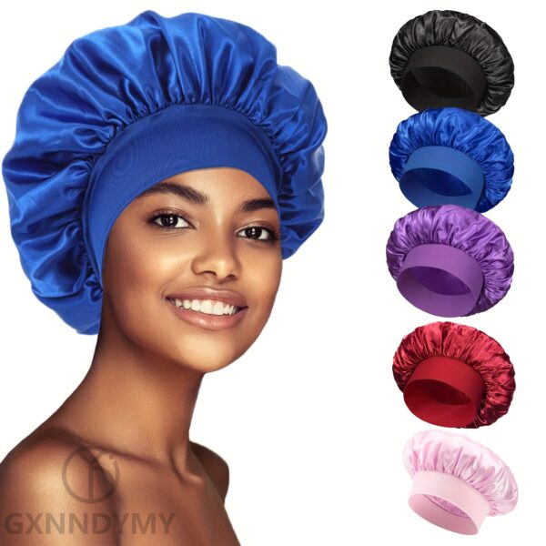 1 Piece Satin Bonnet Silk Bonnet for