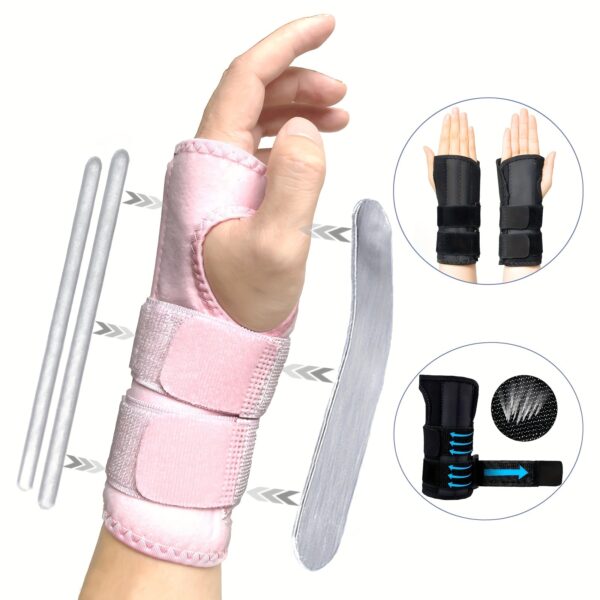 1pc adjustable wrist rest, front and rear