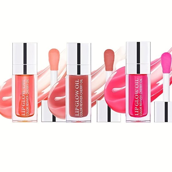 Moisturizing Lip Glow Oil - Hydrating Lip Gloss with Transparent Tint for Smooth, Healthy Lips