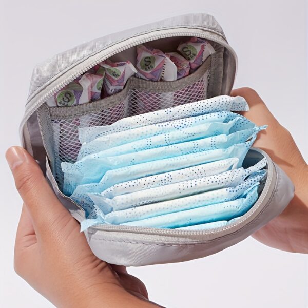 Sanitary Napkin Storage Bag, Menstrual Cup Pouch
