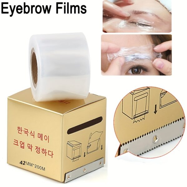 1Roll 42mm*200mm Eyebrow Tattoo Plastic Wrap Preservative