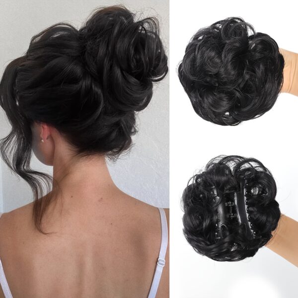 Elegant Messy Bun Hairpiece for Women -