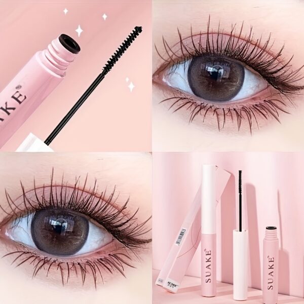 Slim Tube Mascara, Waterproof And Sweat Proof, Long Lasting Smudge Proof Mascara