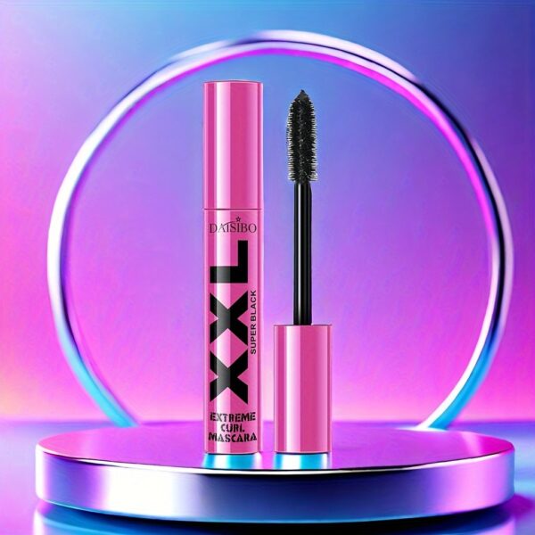 XXL Extreme Masara Mascara, Long-Lasting Volumizing Curly Waterproof Black Eyelash  for All Skin Types