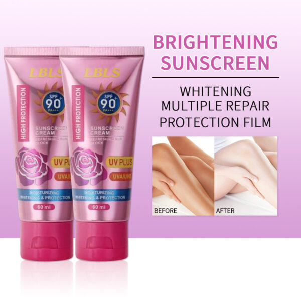 SPF 90 body sunscreen rose sunscreen waterproof