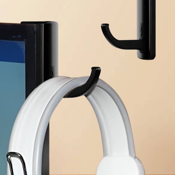 Headphone Holder Hanger Wall PC Monitor Stand Durable Headphone Accessory Headset Hanging Hook Universal Monitor Bracket
