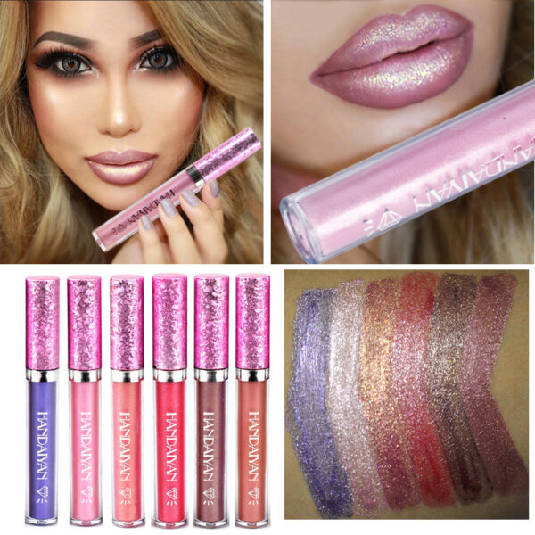 Handaiyan 6-Color Liquid Lipstick Long-Lasting Non-Stick Lip