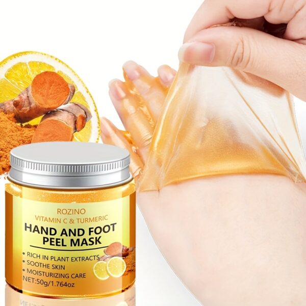 Vitamin C Turmeric Hand Mask; Efficient Hydration,