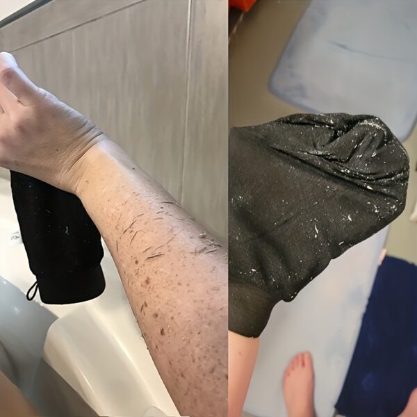 1pc Exfoliating Shower Gloves, Mitt Washcloth Bath Glove Peeling Glove for Massage And Body Scrubs