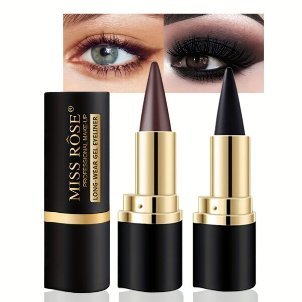 2pcs Kajal Eyeliner & Eyeshadow Duo -