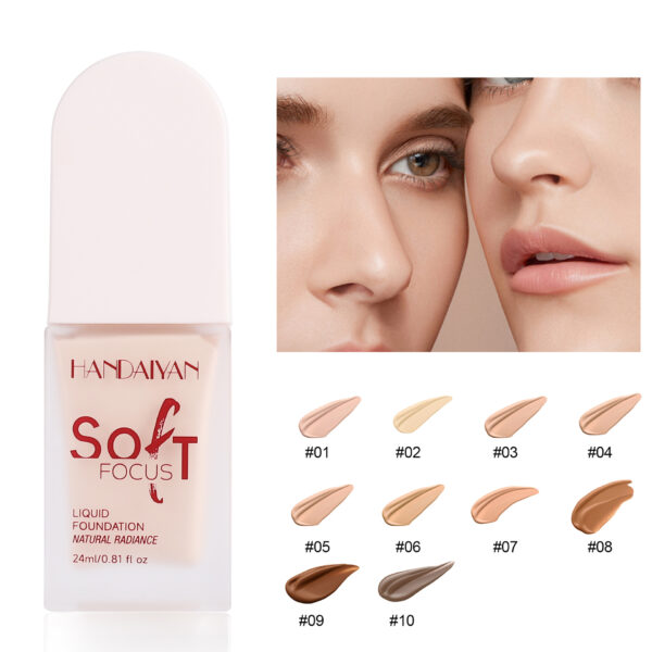 Handaiyan 10 Color Skin Care Liquid Foundation