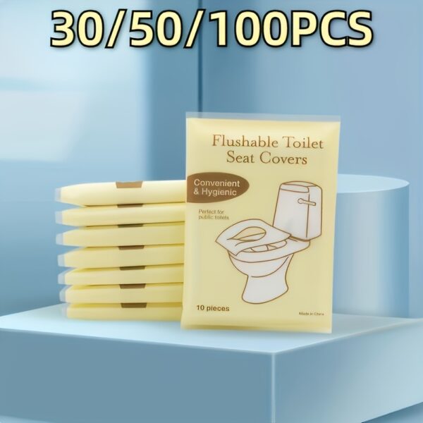 Disposable Toilet Seat Covers - 30/50/100 Pack