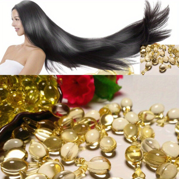 11/21/31/41/51/61pcs Hair Treatment Serum Capsules - Moisturizing