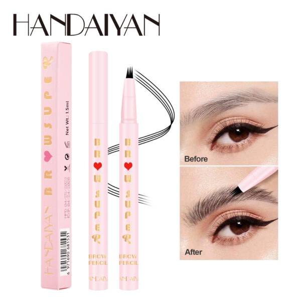 Handaiyan Fork Liquid Eyebrow Pencil Natural Eyebrow