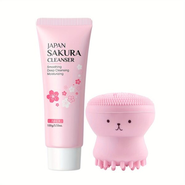 LAIKOU Japan Sakura Foam Cleanser & Milk