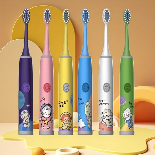 Children's Electric Toothbrush With 3/13 Brush Heads