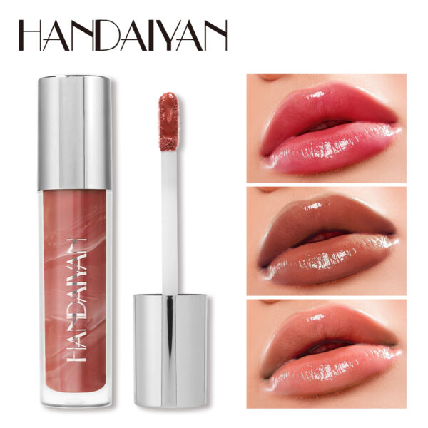 Handaiyan 6 Color Mirror Lip Lacquer Marbling