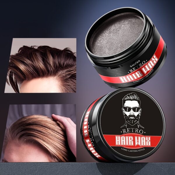 100g Vintage Hair Wax for Men - Long-Lasting Hold & Styling, Perfect Gift for Him, Help Create Versatile Styles