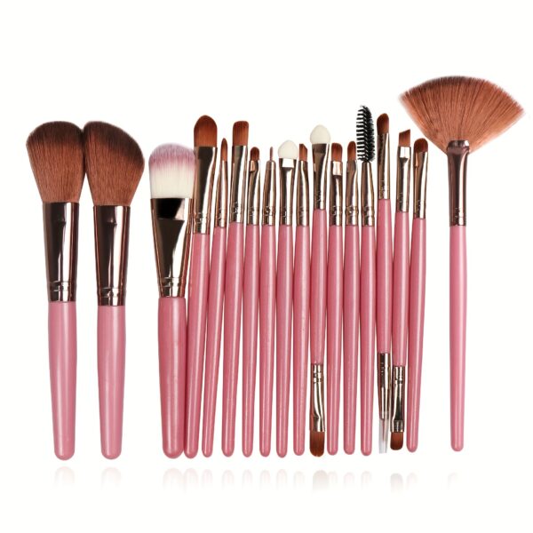 18pcs Complete Function Makeup Brushes Kit Professional