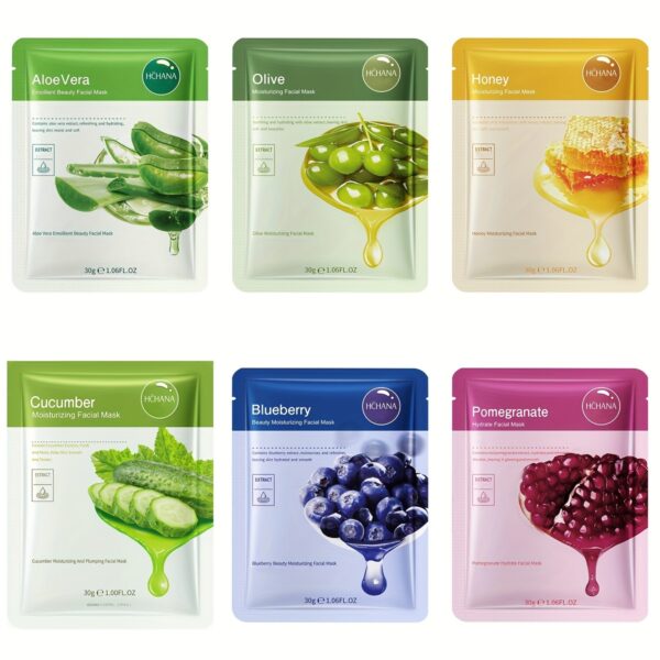 10pcs Aloe Vera Hydrating Moisturizing Facial Mask Patch