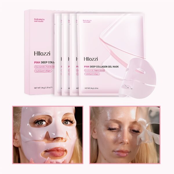 Pink Collagen Jelly Gel Mask, Overnight Wrapping