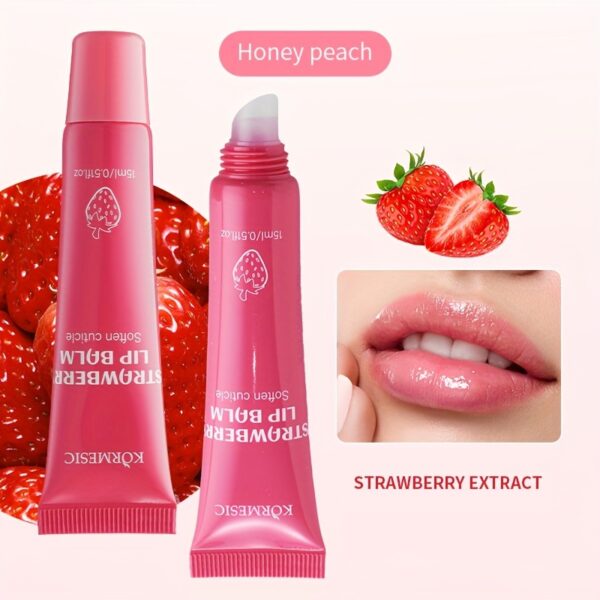KORMESIC Strawberry Lip Balm - Hydrating &