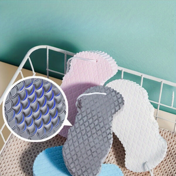 Soft Sponge Body Dead Skin Remover Bath Exfoliating Scrub Sponge Shower Brush - 14Cm/5.51Inch X 7Cm/2.76Inch X 3Cm/1.18Inch