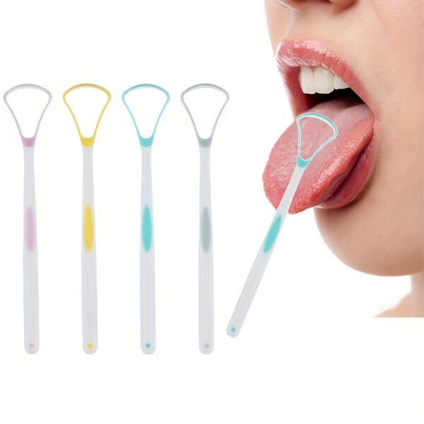 1pc Double-Sided Silicone Tongue Cleaner: Get a