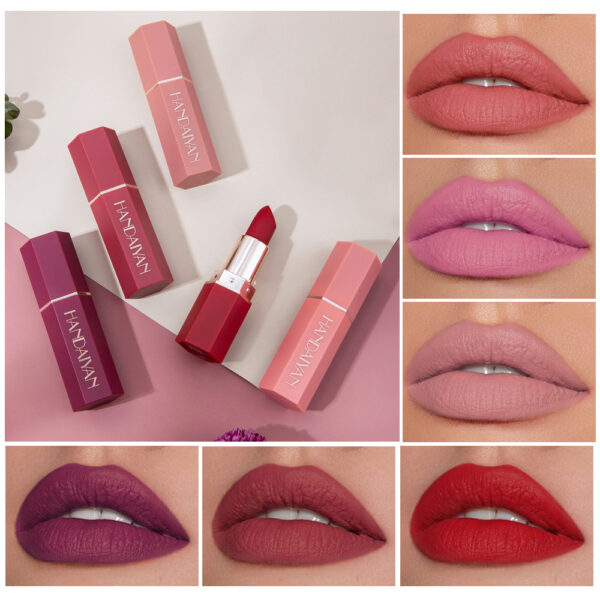 HANDAIYAN - 6-Color Matte Lipstick Vintage Lipstick